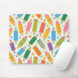 Mousepad Impressão de Lápis Personalizável Fofa
