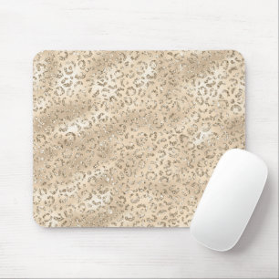 Mousepad Impressão de Pele Castanha Chita Leopard
