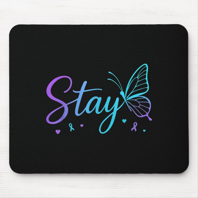 Mousepad Impressão de Prevenção à Saúde Mental (Frente)