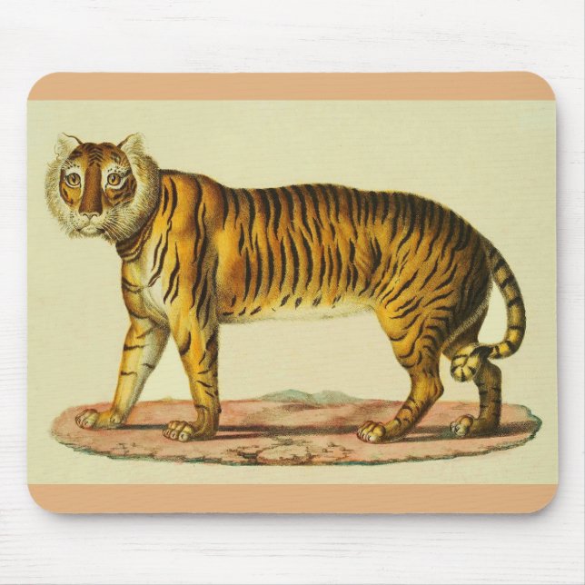 Mousepad impressão de tigre 1824 (Frente)