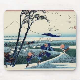 Mousepad Impressão de Woodblock do japonês