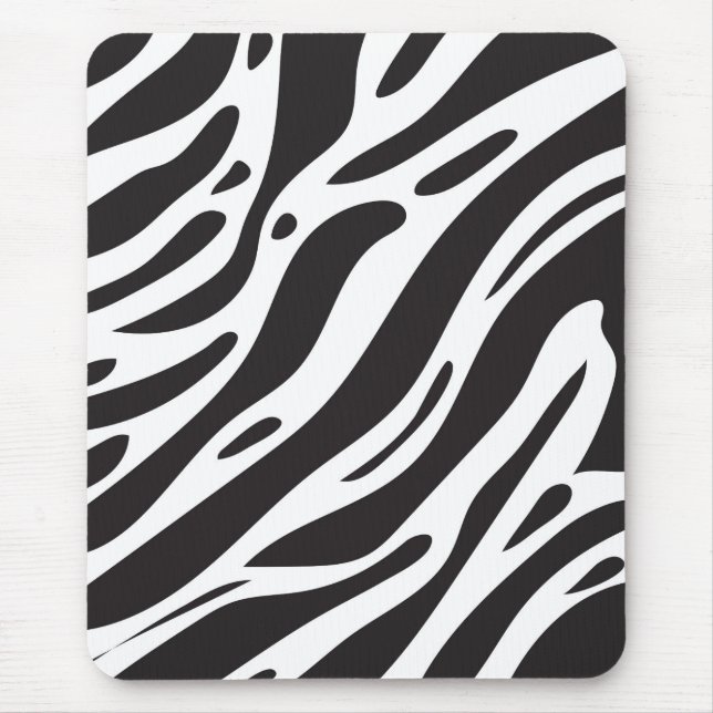 Mousepad Impressão de zebra (Frente)
