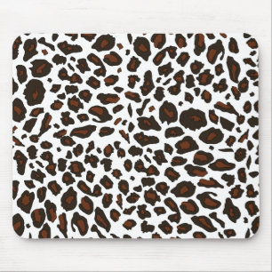 Mousepad Impressão do leopardo de neve