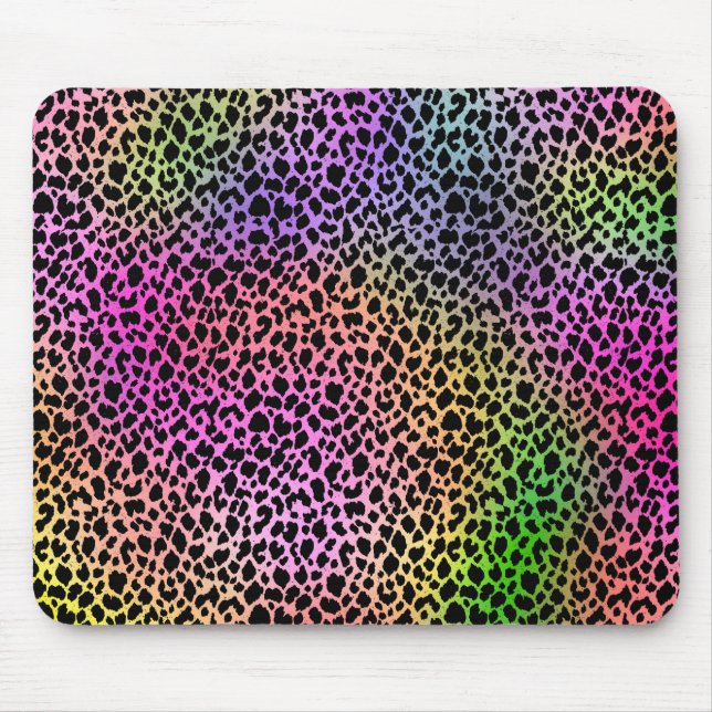 Mousepad Impressão do Rainbow Animal (Frente)