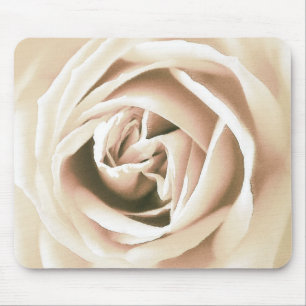 Mousepad Impressão do rosa branco