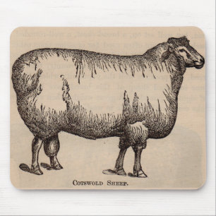 Mousepad impressão do século XIX
