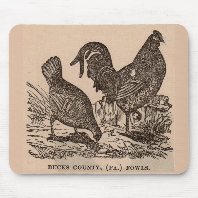Mousepad impressão do século XIX (Frente)