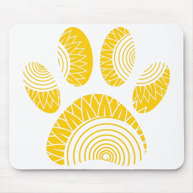 Mousepad Impressão em Cachorro Amarelo (Frente)