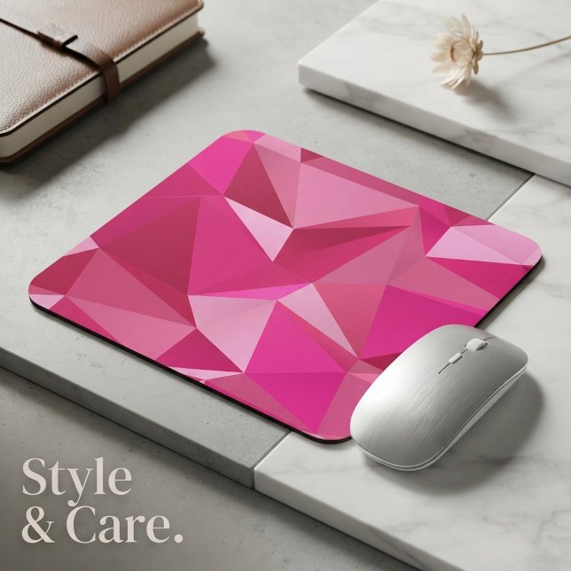 Mousepad Impressão Geométrica Tendência em Meios Tons (Trendy Geometric Halftone Print Mouse Pad)