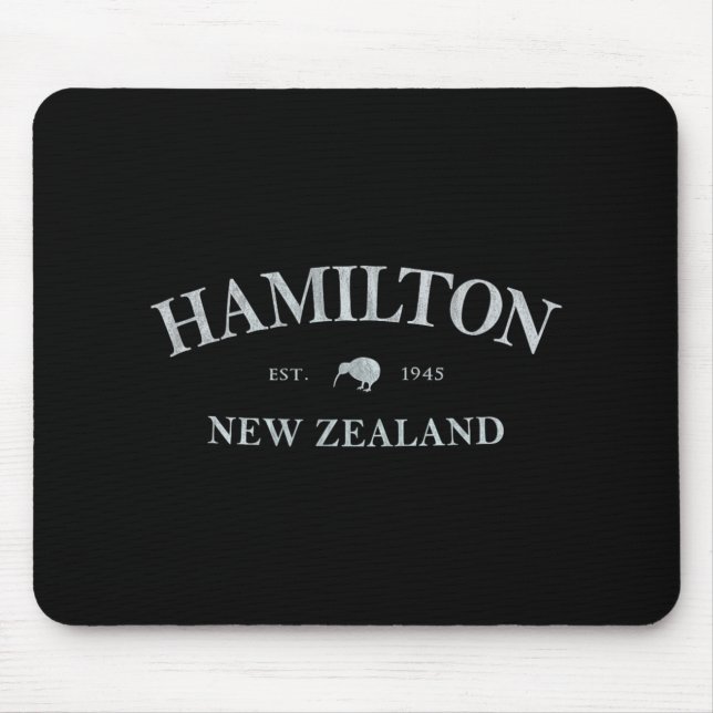 Mousepad Impressão Gráfica Hamilton Nova Zelândia Hamilton  (Frente)