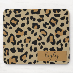 Mousepad Impressão Leopard Personalizada