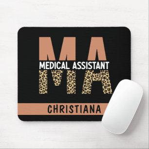 Mousepad Impressão Leopardo do Assistente Médico do MÃE Per