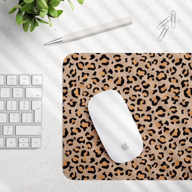 Mousepad Impressão Leopardo, Manchas Leopardo, Leopardo Cas (Criador carregado)