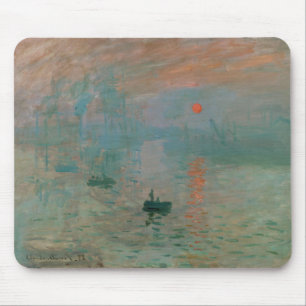 Mousepad Impressão, Levante Soleil por Claude Monet 1872