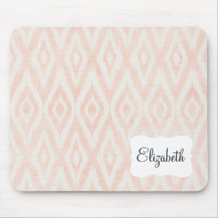 Mousepad Impressão pintado Geométrico de Ikat Cor de Água R