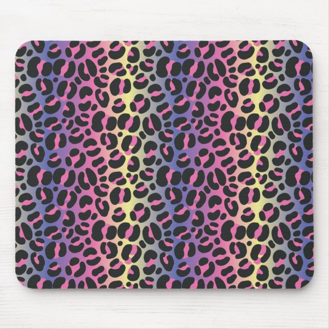 Mousepad Impressão Rainbow Lepard (Frente)