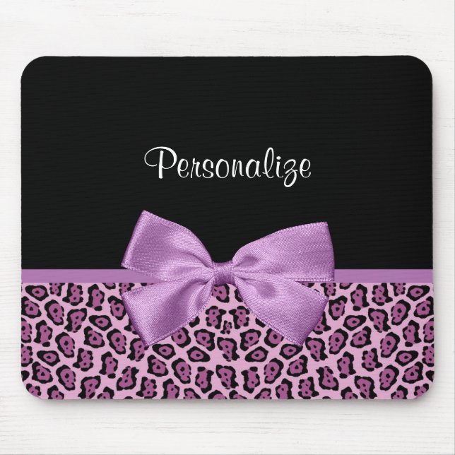 Mousepad Impressão Roxo Arco Com Nome (Frente)