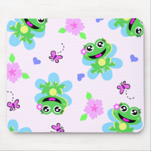 Mousepad impressão tão feliz dos sapos
