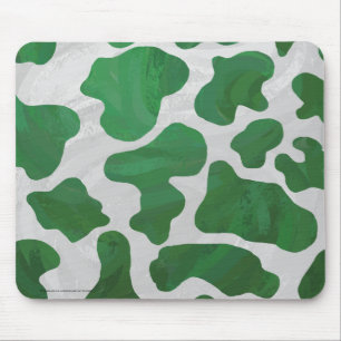 Mousepad Impressão Verde-Vaca e Branco