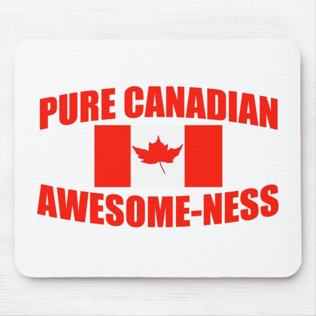 Mousepad Impressionante-Ness canadense puro (Frente)