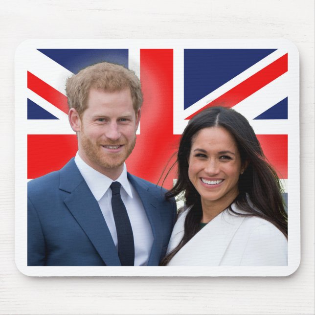 Mousepad Impressionante! Prince Harry e Meghan Markle (Frente)