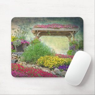 Mousepad Impressionismo do Garden Trellis