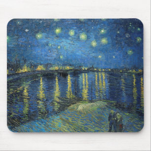 Mousepad Impressionismo Vincent Van Gogh Starry Night