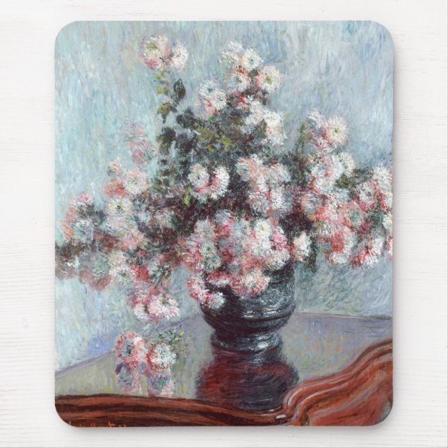 Mousepad Impressionista Natureza-Morta Floral (Frente)