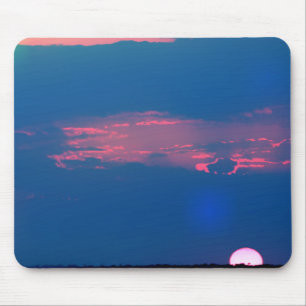 Mousepad Impressionista Sunset Do Mouse Do Mar