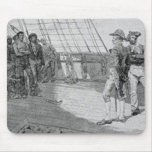 Mousepad Impressment de marinheiros americanos