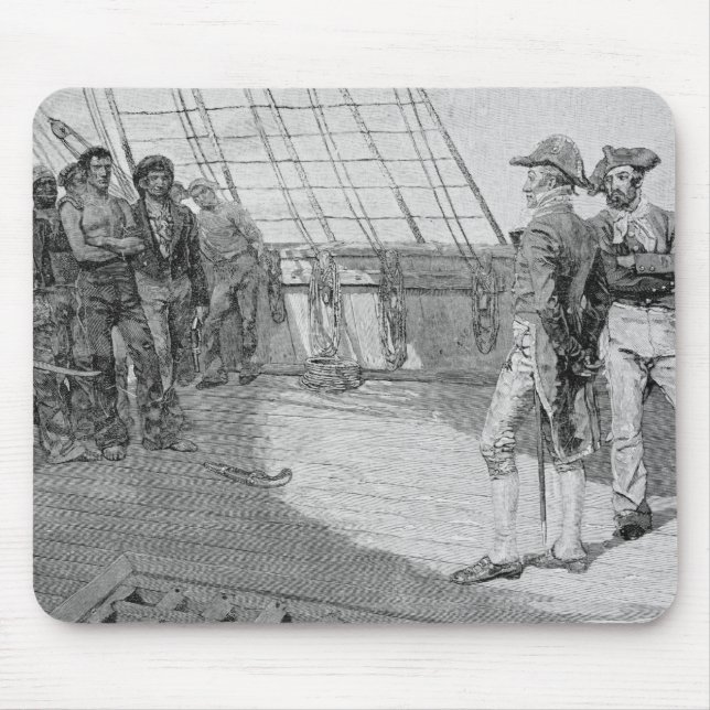 Mousepad Impressment de marinheiros americanos (Frente)