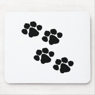 Mousepad Impressões animais da pata
