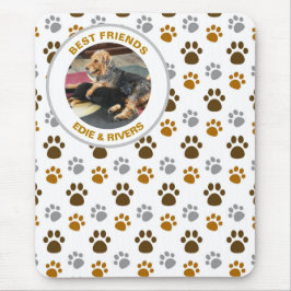 Mousepad Impressões de Cachorro e Foto de Pets