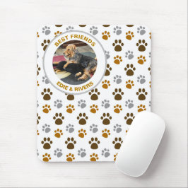 Mousepad Impressões de Cachorro Fofos e Foto dos Seus Pets