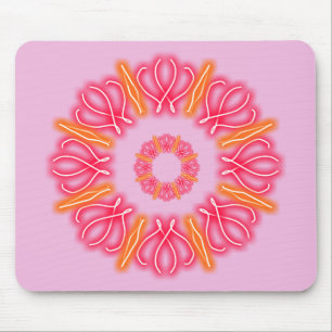 Mousepad Impressões de caleidoscópio