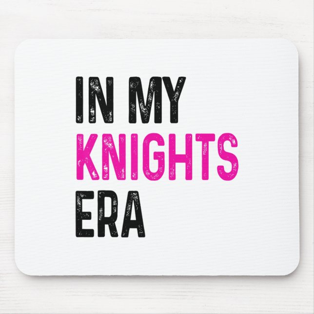 Mousepad In My Knights Era Back To School Spirit Game Retro (Frente)