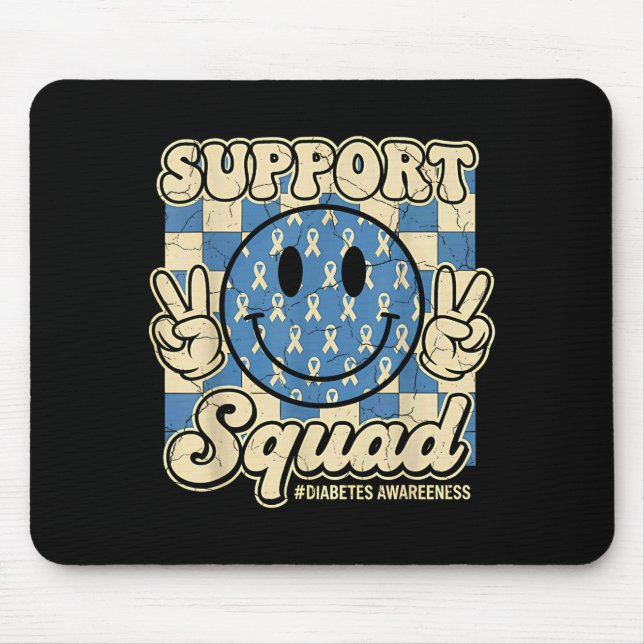 Mousepad In November We Wear Blue Diabetes Awareness Suprt  (Frente)