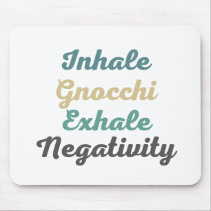 Mousepad Inalar Gnocchi Exalar Pad do Rato de Negatividade