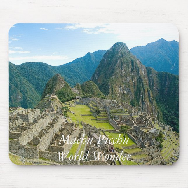 Mousepad Inca citadel of Machu Picchu, Cuzco - Peru (Frente)