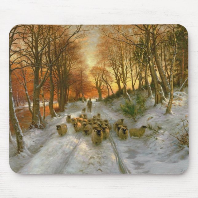 Mousepad Incandescido com matizes de nivelar horas (Frente)