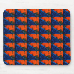 Mousepad "Incêndio no pântano nº 4" Mouse de Design Abstrat