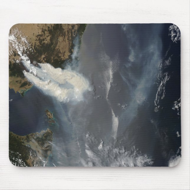 Mousepad Incêndios e fumaça no sudeste da Austrália (Frente)