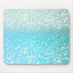 Mousepad Inclinação azul do brilho do verão da praia de