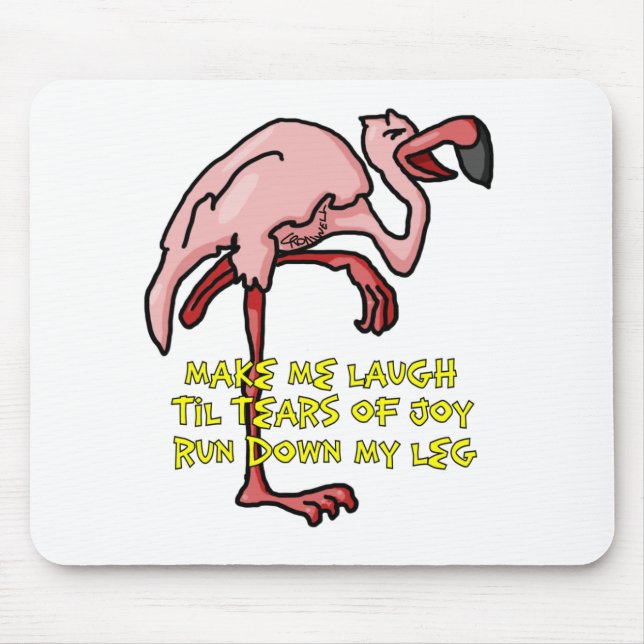 Mousepad Incontinência do flamingo (Frente)