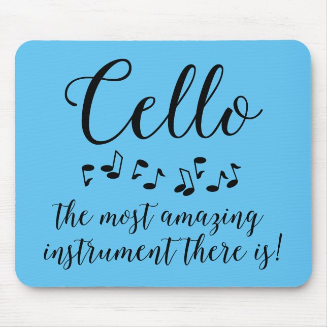 Mousepad Incrível Cello (Frente)