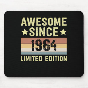 Mousepad Incrível Desde 1964 Aniversário