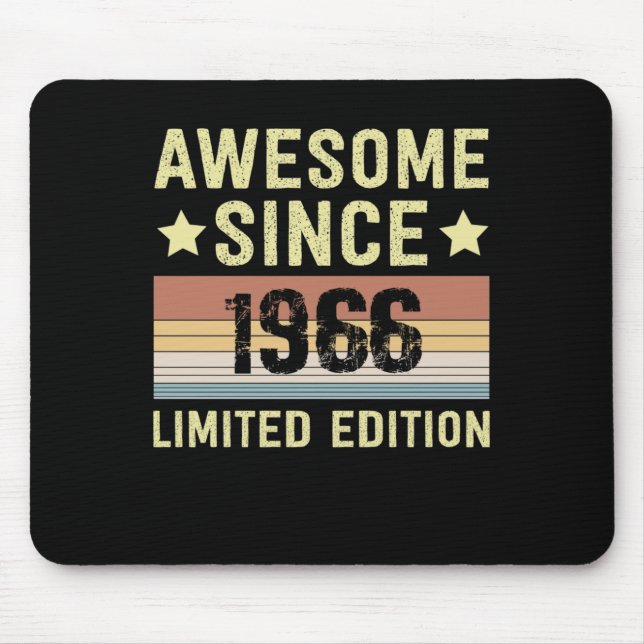 Mousepad Incrível desde o aniversário de 1966 (Frente)