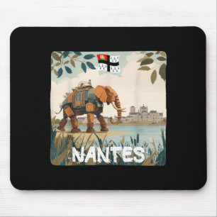 Mousepad Incrível gráfico do elefante de Nantes para menino