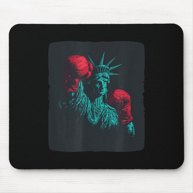 Mousepad Incrível liberdade com fantasia de luvas (Frente)