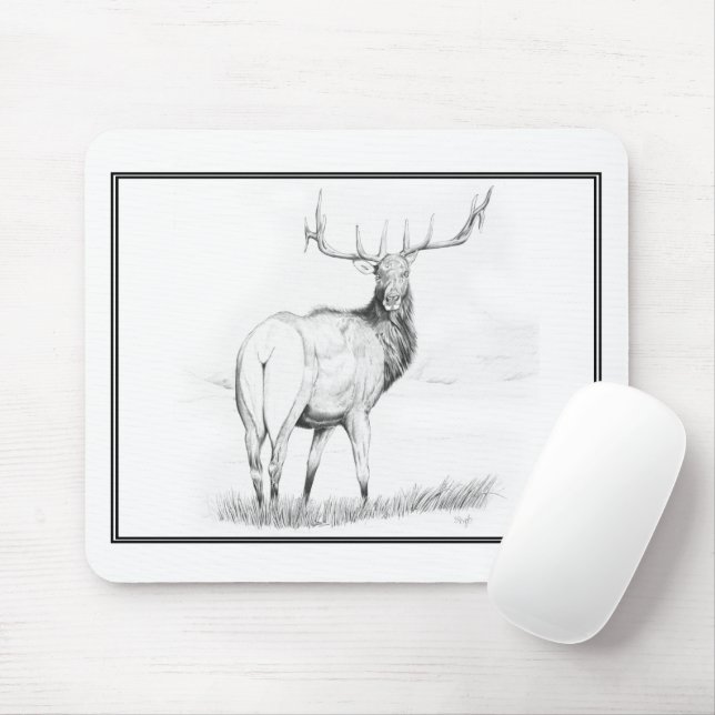 Mousepad Indecisão com fronteira (Com mouse)